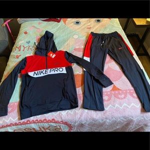 Nick tech blue white and red